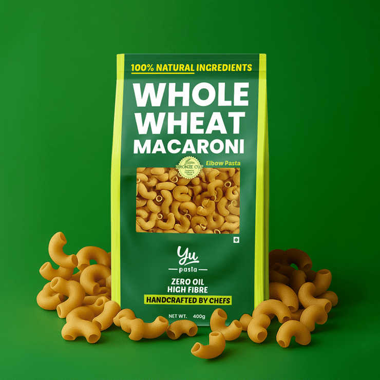 Yu 100% Whole Wheat Elbow Macaroni Pasta – 400 g