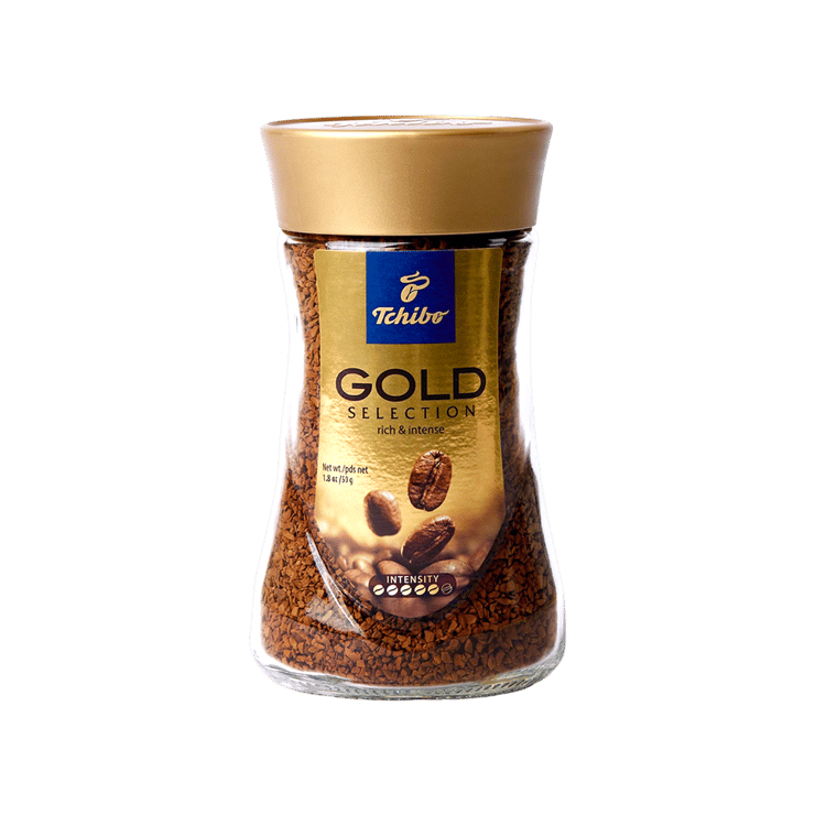 Tchibo Gold Selection Instant Coffee – 50 g