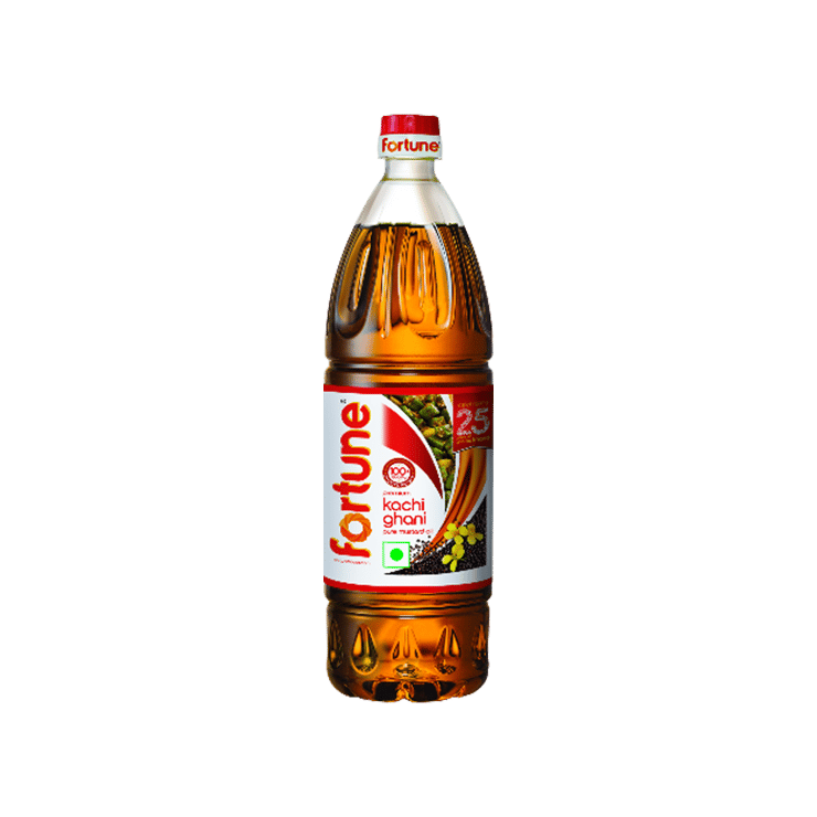 Fortune Premium Kachi Ghani Pure Mustard Oil (910 g) – 910 g