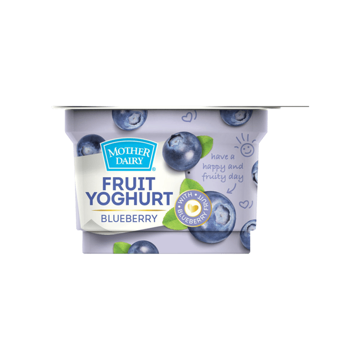 Mother Dairy Blueberry Yogurt – 100 g