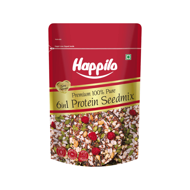 Happilo 6 in 1 Super Seeds & Mix Nuts – 250 g