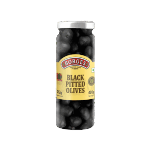 Borges Black Pitted Olives - 430 g