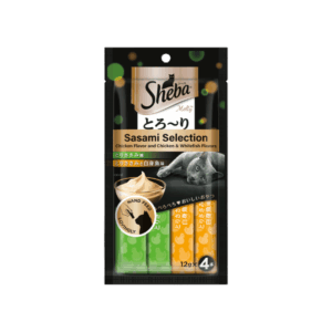 Sheba Melty Creamy Cat Treat (Sasami Selection Chicken & Whitefish Flavors) - 48 g
