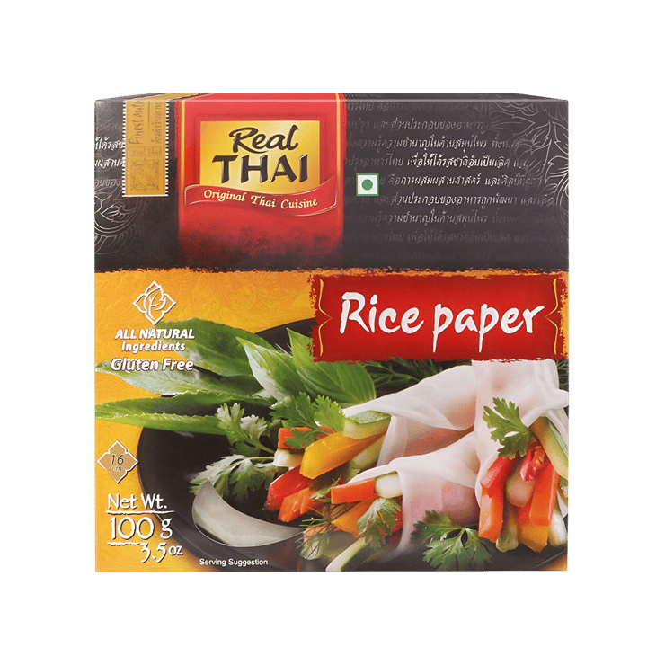 Real Thai Rice Paper – 100 g