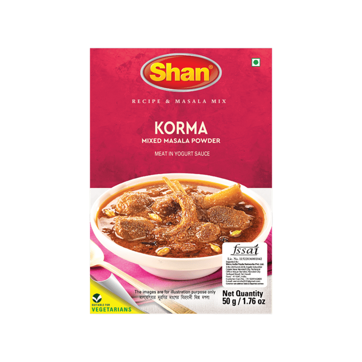 Shan Mixed Korma Masala Powder – 50 g