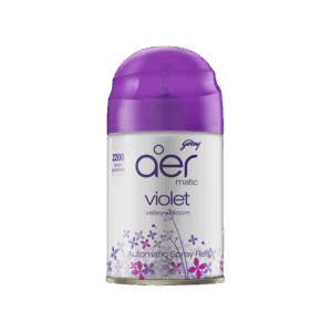 Godrej Aer Matic Air Freshener - Violet Valley Bloom (Violet) - 225 ml