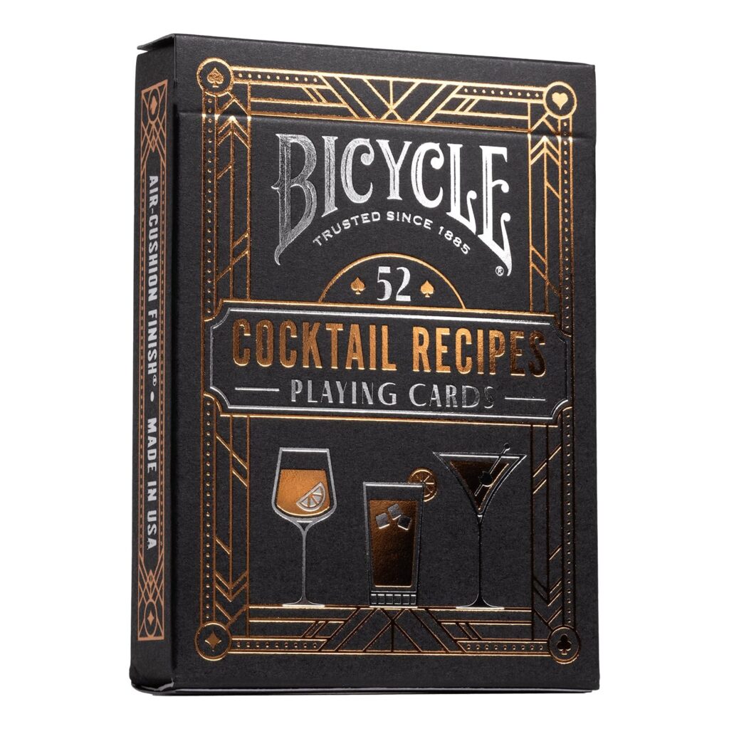 Bicycle Cocktail Playing Cards ? 52 Cocktail Recipes Deck (1 Pack)