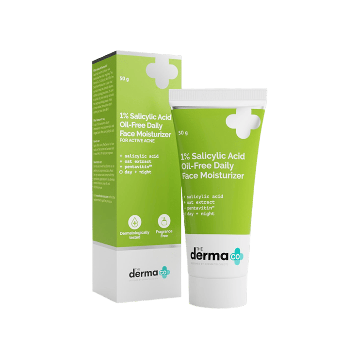 The Derma Co 1% Salicylic Acid Face Moisturizer – 50 g