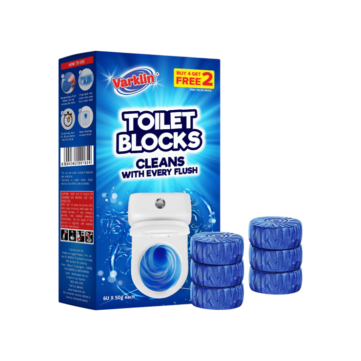 Varklin Toilet Cleaner Block – 6 x 50 g