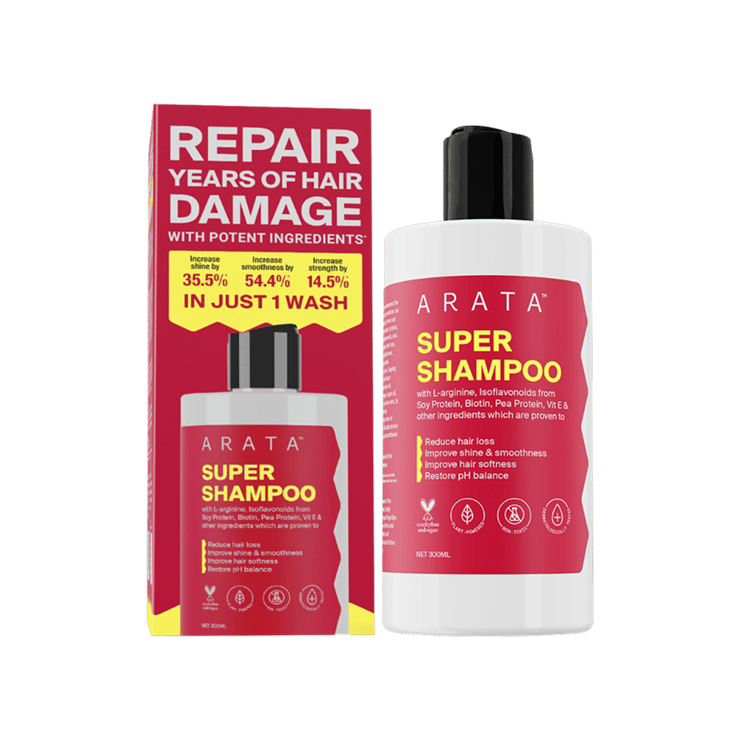 Arata Super Shampoo For Hair Fall Control – 300 ml