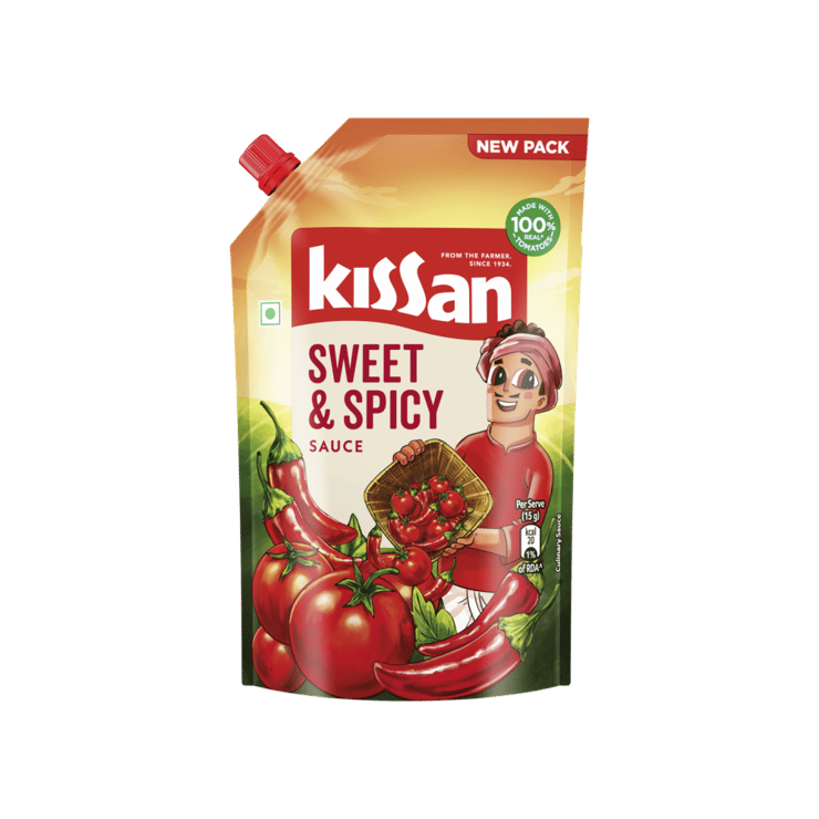 Kissan Sweet & Spicy Tomato Ketchup – 415 g