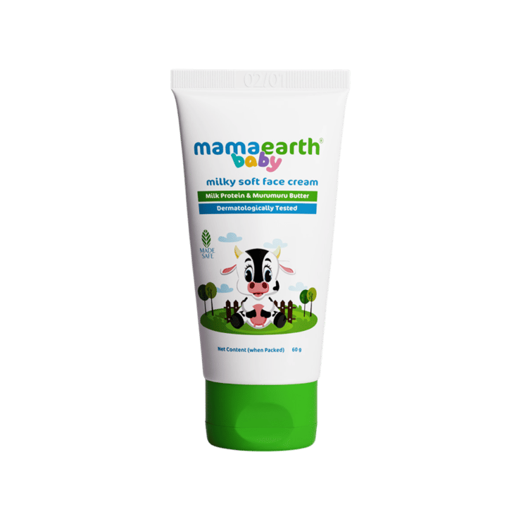 Mamaearth Milky Soft Baby Cream – 60 g