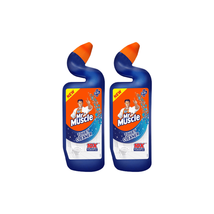 Mr Muscle Toilet Cleaner (1 lt) – Pack of 2 – 2 x 1000 ml