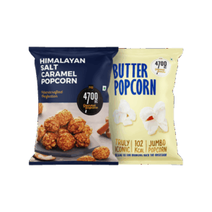 4700BC Himalayan Salt Caramel and Butter Popcorn Combo - 55 g