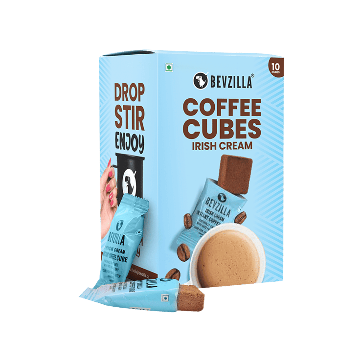 Bevzilla Instant Coffee Cubes (Irish Cream) – 10 x 10 g