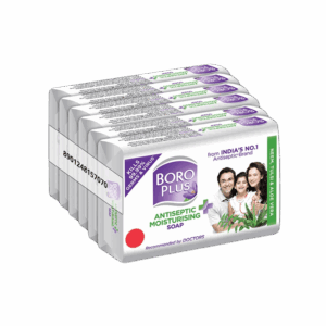 Boroplus Antiseptic & Moisturising Soap - Pack of 6 - 6 x 125 g