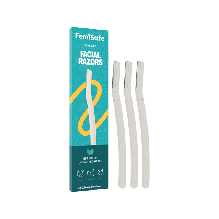 FemiSafe Women’s Face Razor – 1 pack (3 pieces)