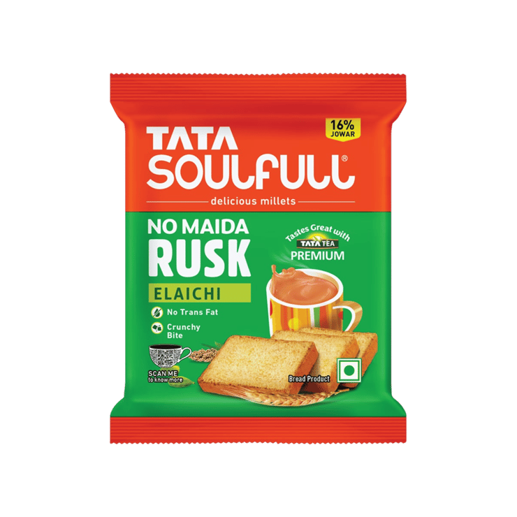 Tata Soulfull Elaichi No Maida Rusk – 183 g