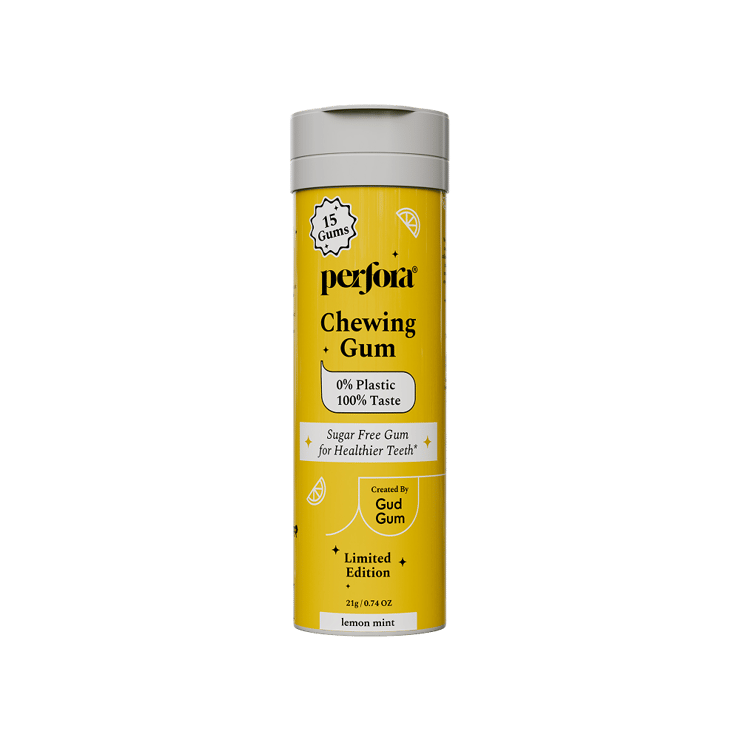 Perfora Sugar Free Lemon Mint Chewing Gum – 21 g