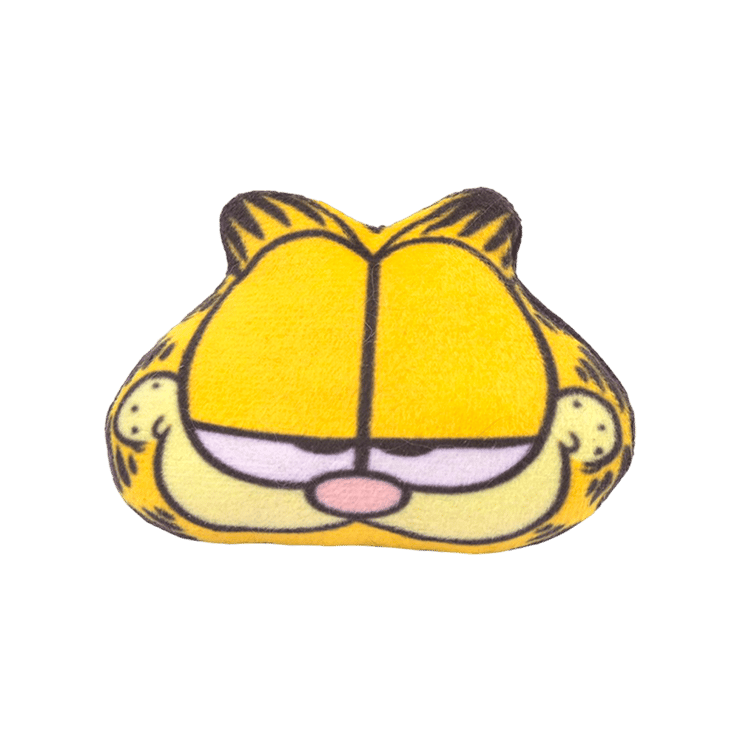 Mutt of Course Garfield Catnip Pet Toy (Yellow) – 1 piece
