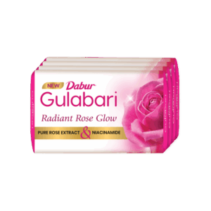 Dabur Gulabari Radiant Rose Glow Soap - 4 x 150 g