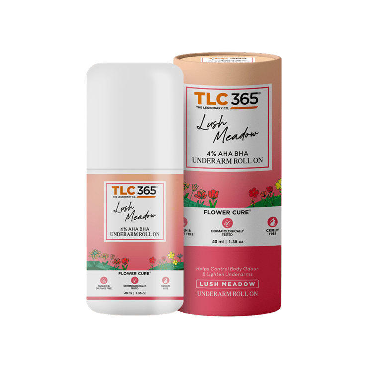 TLC365 Lush Meadow Underarm Roll-On for Dark Spots & Smooth Skin – 40 ml