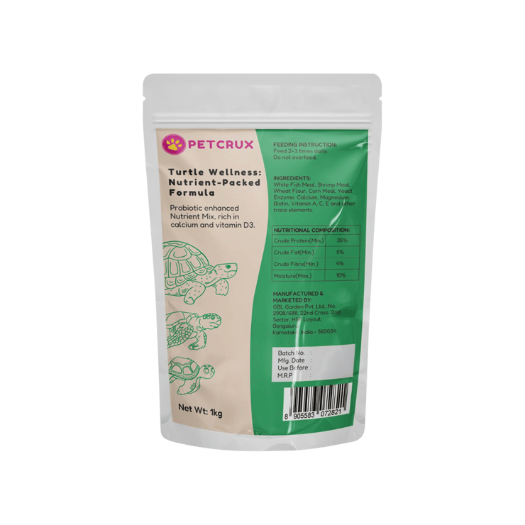 Petcrux Premium Pellet Turtle Food – 1 kg