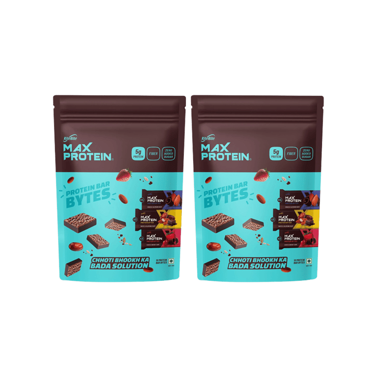 RiteBite Max Protein Assorted 5 g Mini Protein Bar Bytes – Pack of 2 – 2 x 244 g