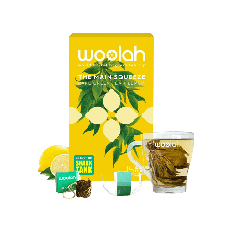 WOOLAH The Main Squeeze – Rare Green Tea (With Lemon) – 15 x 2 g