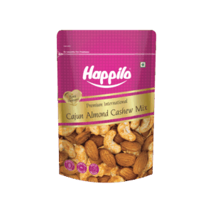 Happilo Flavoured Cajun Almond Cashew Dry Fruit Mix - 160 g