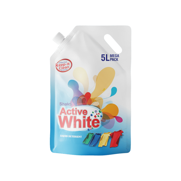 Active White Liquid Detergent – 5 ltr