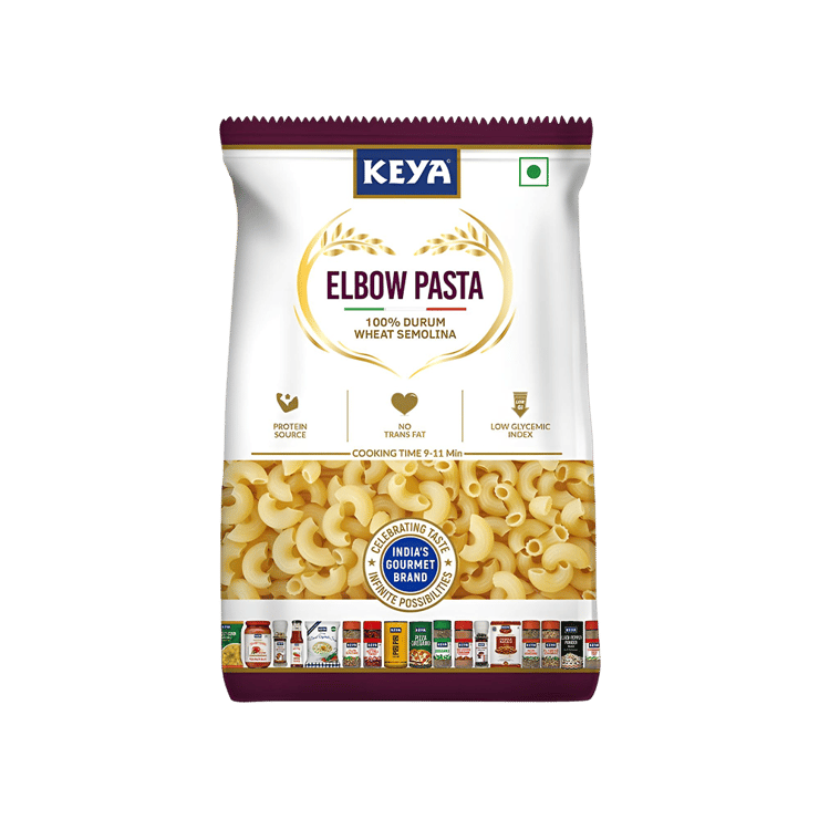 Keya 100% Durum Wheat Elbow Domestic Pasta – 400 g