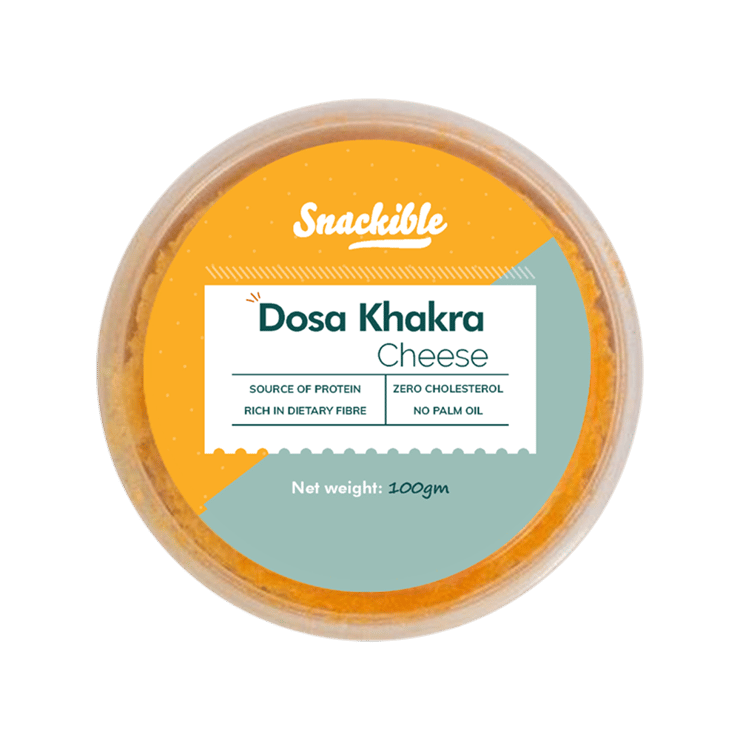 Snackible Cheese Dosa Khakhra – 100 g