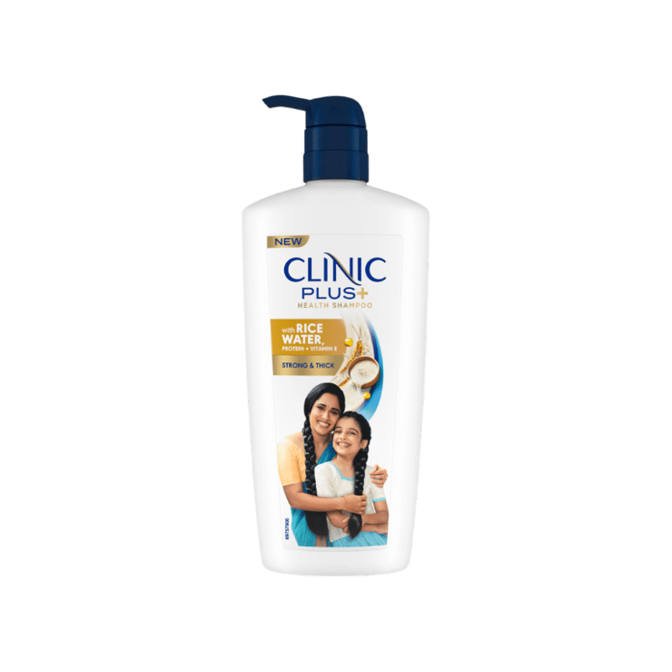 Clinic Plus Strong & Thick Shampoo with Rice Water – 650 ml