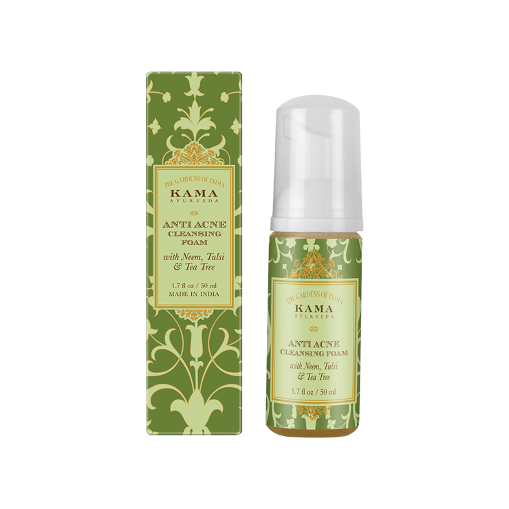 Kama Ayurveda Anti Acne Cleansing Foam – 50 ml
