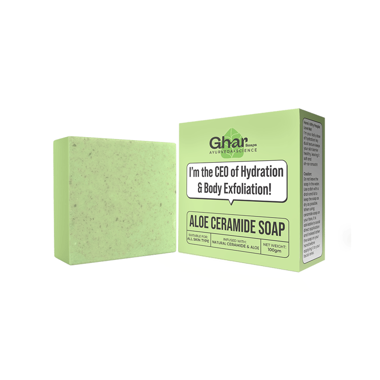 Ghar Soaps Aloe Ceramide Soap – 100 g