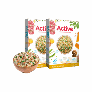 Active Fresh Mutton Biryani Dog Wet Food - 2 x 300 g