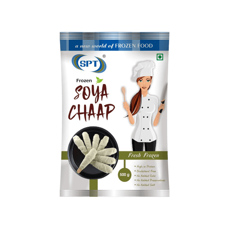 SPT Frozen Soya Chaap – 500 g