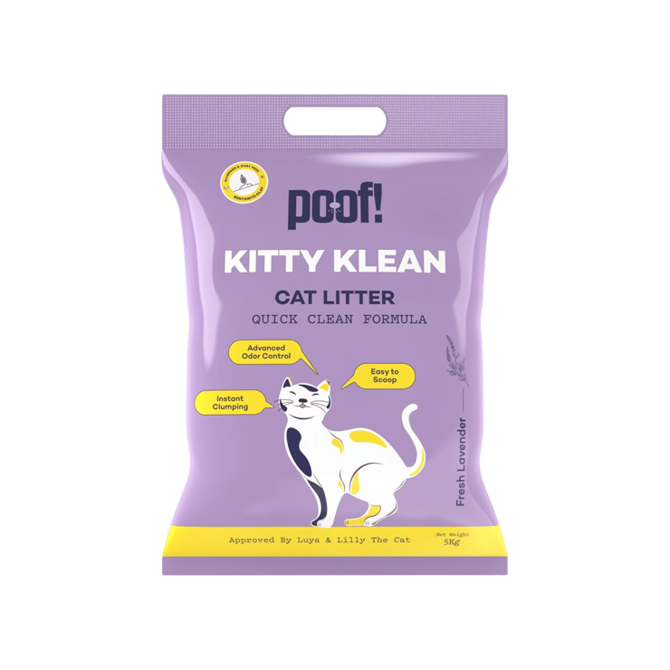 POOF! Kitty Klean Cat Litter – 5 kg