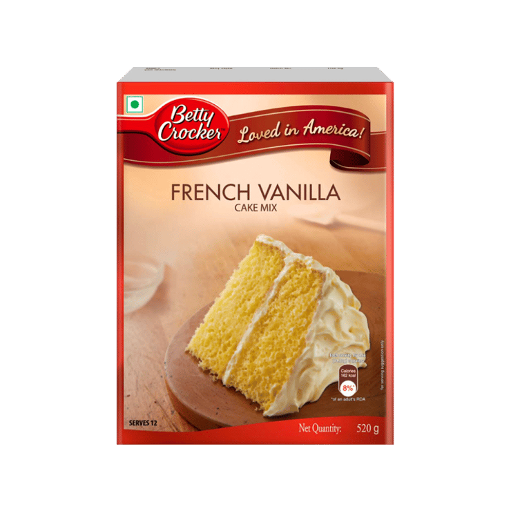 Betty Crocker French Vanilla Cake Mix – 520 g
