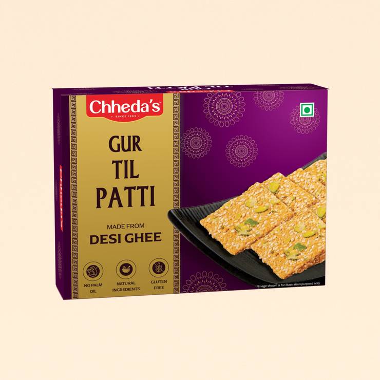 Gur Til Patti / Chikki by Chheda’s – 200 g