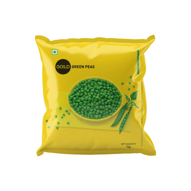 Goeld Frozen Green Peas – 1 kg