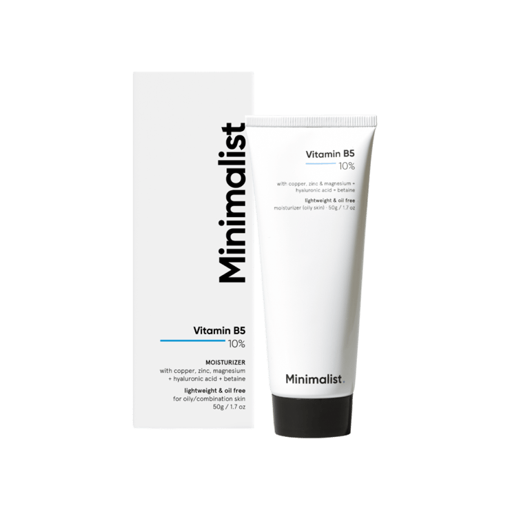 Minimalist Vitamin B5 10% Gel Moisturizer – 50 g