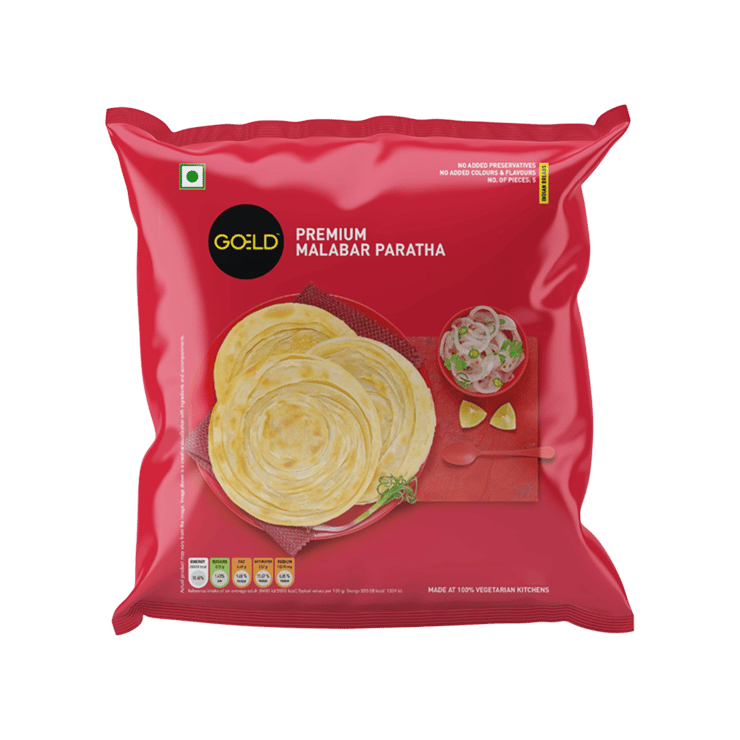 Goeld Malabar Paratha (Frozen) – 335 g