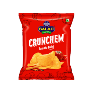 Balaji Crunchem Tomato Twist Wafers - 135 g