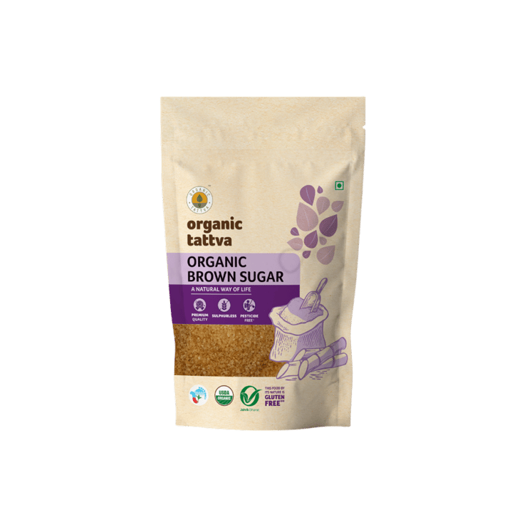Organic Tattva Organic Brown Sugar – 500 g