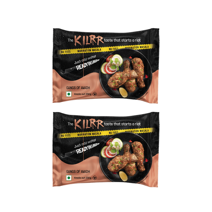 KILRR Gangs of Awadh Tandoori Chicken Masala – Pack of 2 – 2 x 19 g