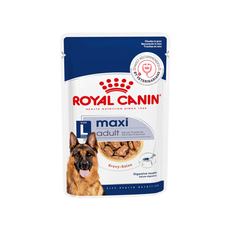 Royal Canin Maxi Adult Dog Wet Food – 10 x 140 g