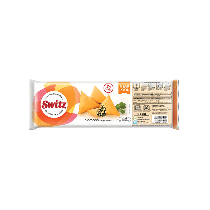 Switz Samosa Patti Dough Sheets (Frozen) – 500 g