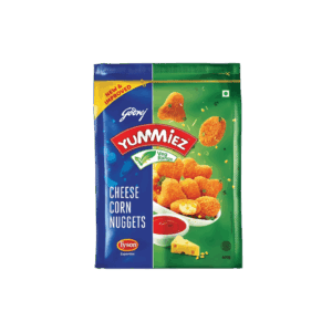 Godrej Yummiez Corn Cheese Nuggets (Frozen) - 400 g